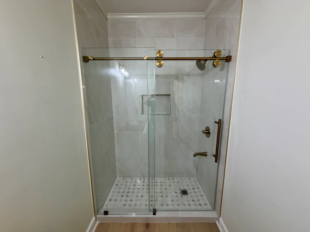 Walk-in shower renovation Alpharetta GA
