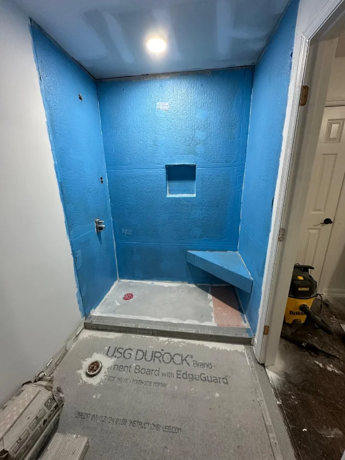 Bathroom before renovation